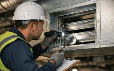 How to Inspect Fire Dampers in Commercial Buildings