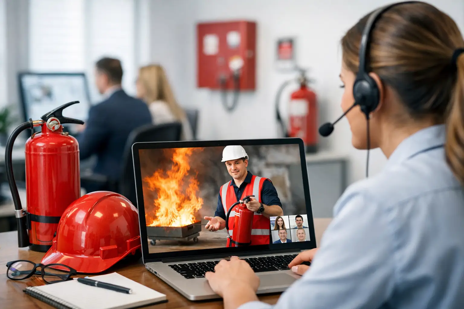 Office Fire Warden Training Online for UK Teams